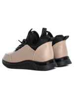 Pantofi Sport Dama din piele naturala 3757 KHAKI | FORMAZIONE