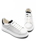 Pantofi Sport Barbati 8632 Alb-Negru » Pantoful.ro