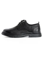 Pantofi Barbati din piele naturala  806003 Negru » Pantoful.ro