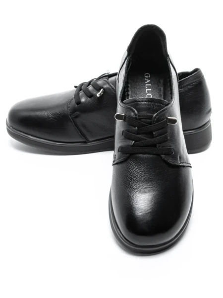 Pantofi Casual Dama din piele naturala 9056 BLACK | GALOP