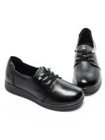 Pantofi Casual Dama din piele naturala 9056 BLACK | GALOP