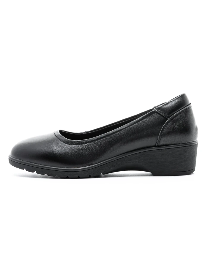 Balerini Dama din piele naturala 9723 BLACK | GALOP