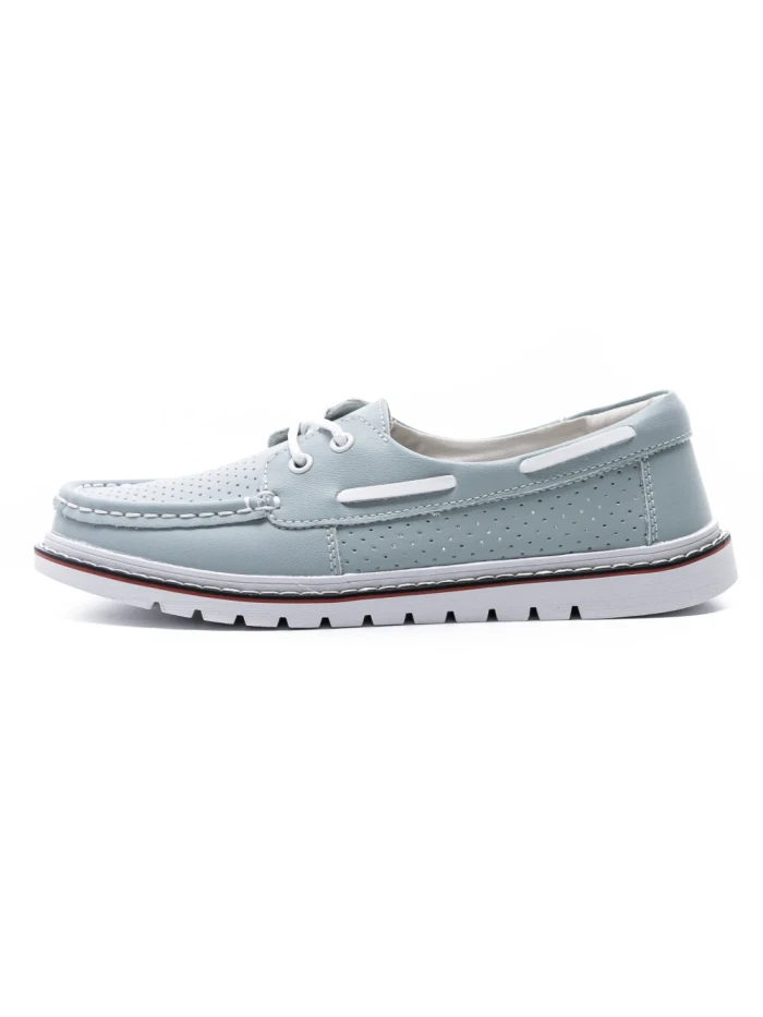 Pantofi Casual Dama din piele naturala K98104 LIGHT BLUE | GALOP