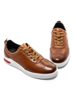 Pantofi Casual Barbati din piele naturala A61 BROWN | BERLINER