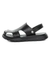 Sandale Barbati din piele naturala 619008 BLACK | ADVANCER