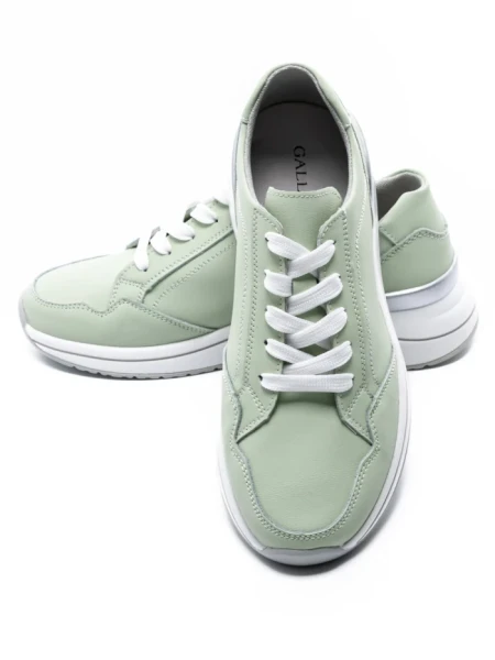 Pantofi Sport Dama din piele naturala K98766 GREEN | GALOP