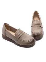 Pantofi Casual Dama din piele naturala 9066 APRICOT | GALOP