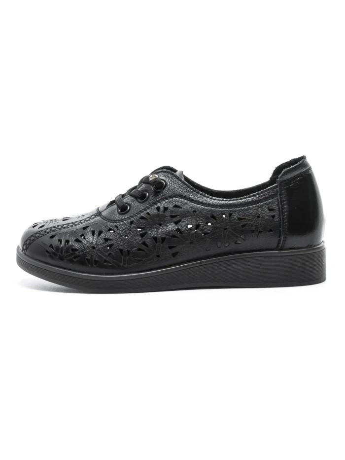Pantofi Casual Dama din piele naturala 9067 BLACK | GALOP
