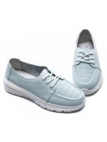 Pantofi Casual Dama din piele naturala K98820 LIGHT GREEN | GALOP