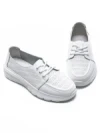 Pantofi Casual Dama din piele naturala K98820 WHITE | GALOP