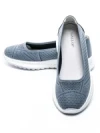Balerini Dama din piele naturala K98821 BLUE | GALOP