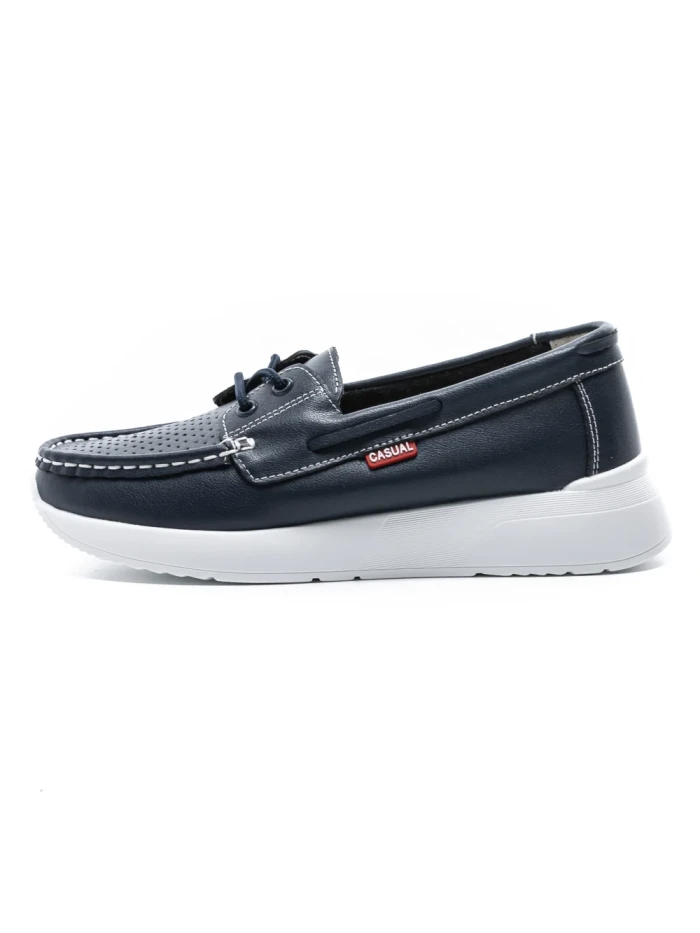 Pantofi Casual Dama din piele naturala K98292 DARK BLUE | GALOP