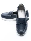 Pantofi Casual Dama din piele naturala K98201 DARK BLUE | GALOP
