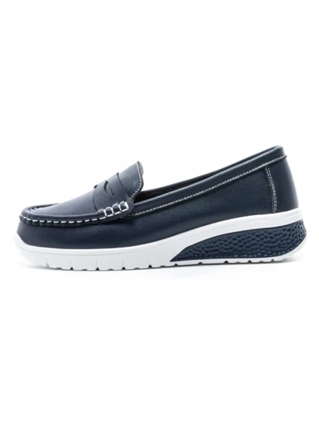 Pantofi Casual Dama din piele naturala K98201 DARK BLUE | GALOP