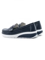 Pantofi Casual Dama din piele naturala K98201 DARK BLUE | GALOP