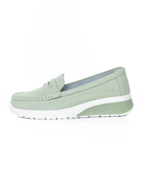 Pantofi Casual Dama din piele naturala K98201 GREEN | GALOP