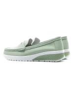 Pantofi Casual Dama din piele naturala K98201 GREEN | GALOP