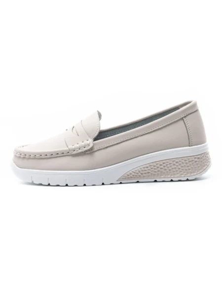 Pantofi Casual Dama din piele naturala K98201 APRICOT | GALOP