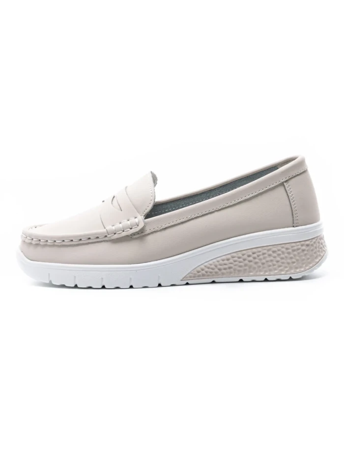 Pantofi Casual Dama din piele naturala K98201 APRICOT | GALOP