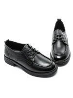 Pantofi Casual Dama din piele naturala 7295 BLACK | GALOP