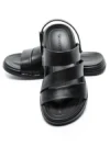 Sandale Barbati din piele naturala 2904-3 BLACK | ADVANCER