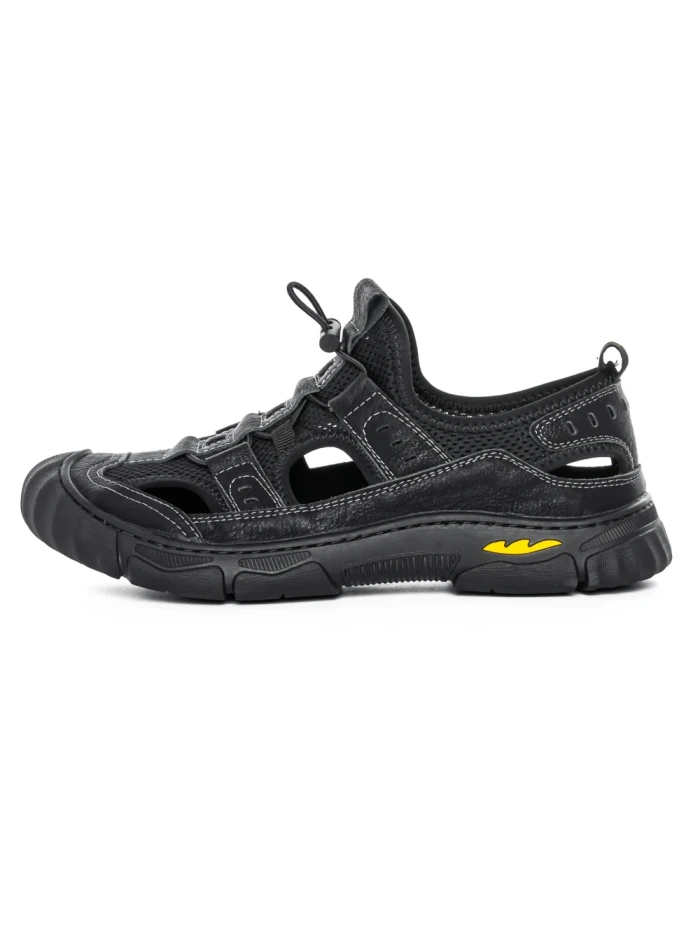 Pantofi Casual Barbati din piele naturala A93001 BLACK | ADVANCER