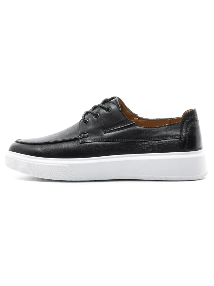 Pantofi Casual Barbati din piele naturala Z15881-5 BLACK | BERLINER