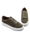 Pantofi Casual Barbati din piele naturala MY002-113 KHAKI | BERLINER