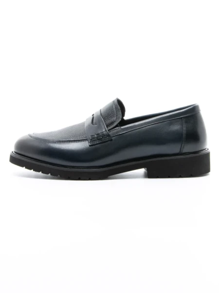 Mocasini Barbati din piele naturala F12042-1 BLUE | BERLINER