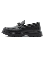 Mocasini Barbati din piele naturala 5NXE3 Negru | Pant... » Pantoful.ro