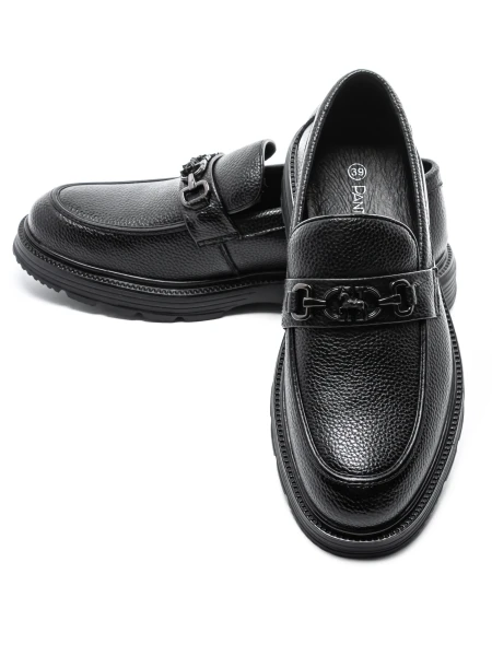 Mocasini Barbati din piele naturala 5NXE3 Negru | Pant... » Pantoful.ro