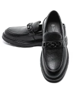 Mocasini Barbati din piele naturala 5NXE3 Negru | Pant... » Pantoful.ro