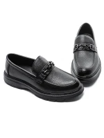 Mocasini Barbati din piele naturala 5NXE3 Negru | Pant... » Pantoful.ro