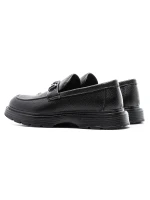 Mocasini Barbati din piele naturala 5NXE3 Negru | Pant... » Pantoful.ro
