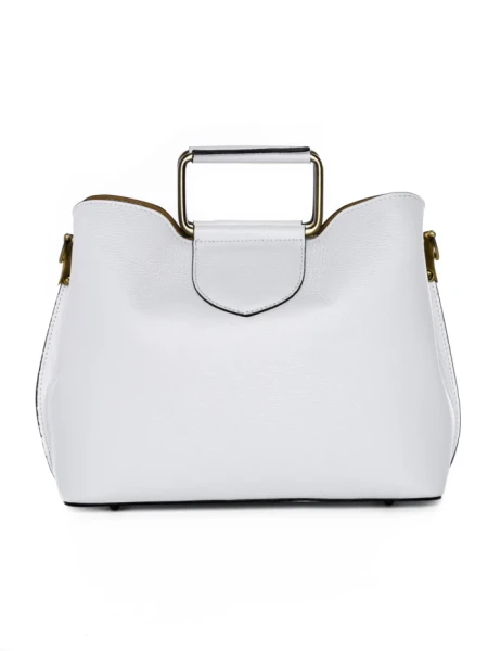 Genti Dama Din Piele Naturala GD31 WHITE | FORSETI