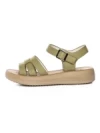 Sandale Dama cu Talpa Joasa 246615T Verde | Formazione Sandale Dama din piele naturala 246615T GREEN | FORMAZIONE