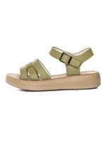 Sandale Dama din piele naturala 246615T GREEN | FORMAZIONE