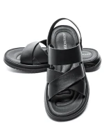 Sandale Barbati 72008 Negru » Pantoful.ro
