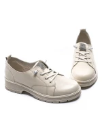 Pantofi Casual Dama 23726 Crem Formazione