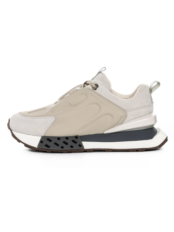 Pantofi Sport Dama din piele naturala 5SZ12 Bej | Pant... » Pantoful.ro