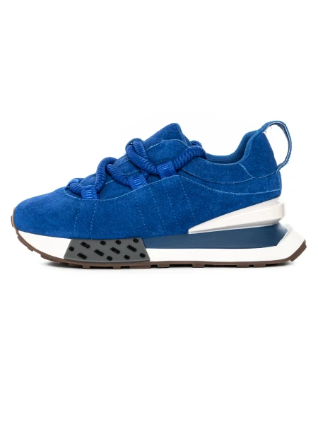 Pantofi Sport Dama din piele naturala 5WZ15 Albastru |. » Pantoful.ro