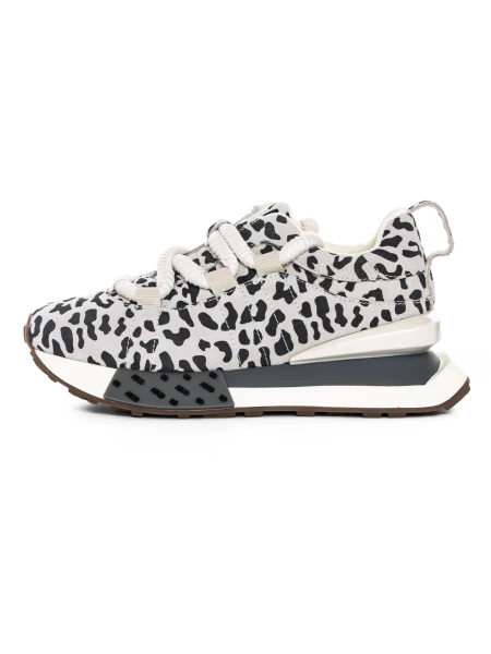 Pantofi Sport Dama din piele naturala 5WZ15 Leopard | » Pantoful.ro