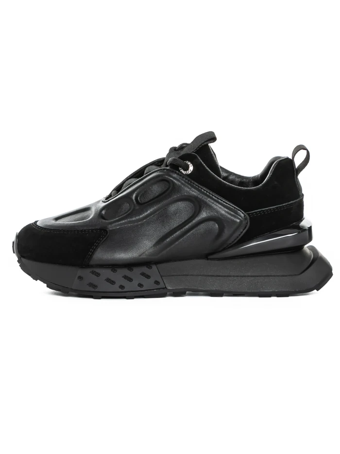 Pantofi Sport Dama din piele naturala 5SZ12 Negru | Pa... » Pantoful.ro