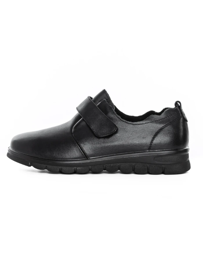 Pantofi Casual Dama din piele naturala 21074 BLACK | ADVANCER