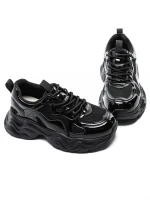 Pantofi Sport Dama din piele naturala 919-1 Negru | Ad... » Pantoful.ro