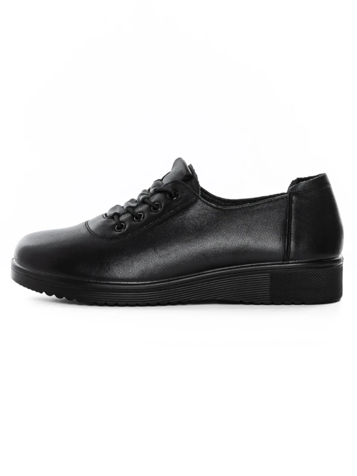 Pantofi Casual Dama din piele naturala 18791 BLACK | ADVANCER