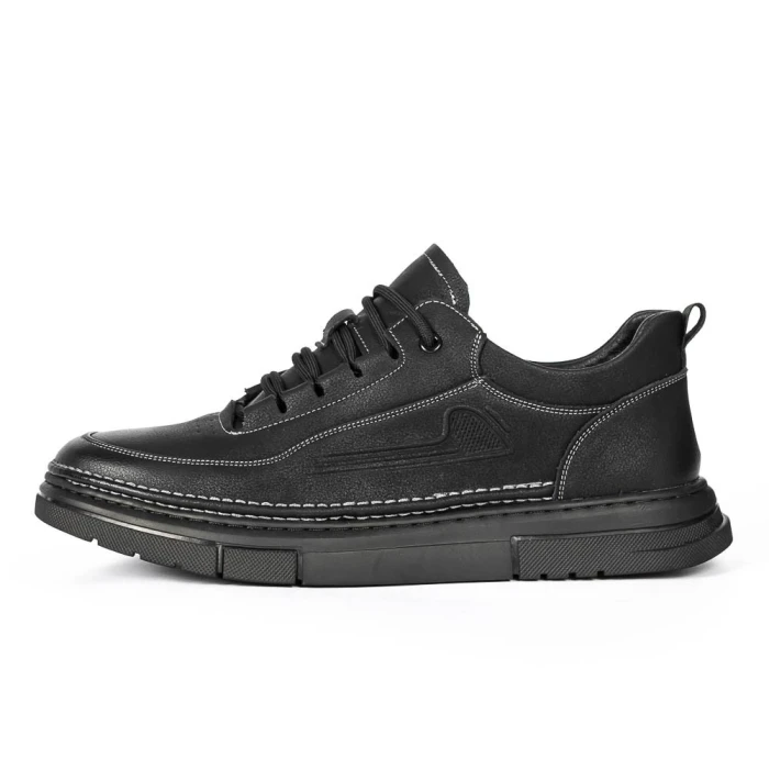 Pantofi Casual Barbati WM807 Negru-Alb | Advancer » Pantoful.ro