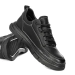 Pantofi Casual Barbati WM807 Negru-Alb | Advancer » Pantoful.ro