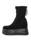 Ghete Dama din piele naturala 5W76 BLACK | PANTOFUL