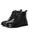 Ghete Dama din piele naturala 5W50 BLACK | PANTOFUL